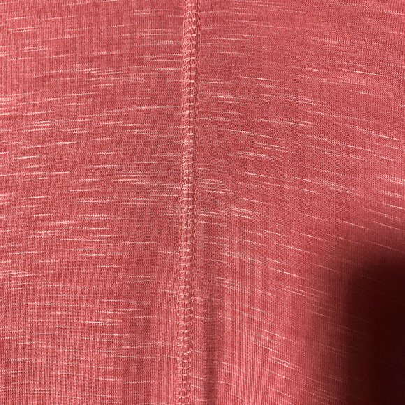 Soft Surroundings M Peach Long Sleeve V-Neck Tunic - Picture 4 of 8